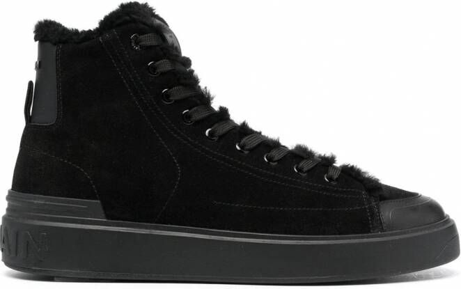 Balmain High-top sneakers Zwart