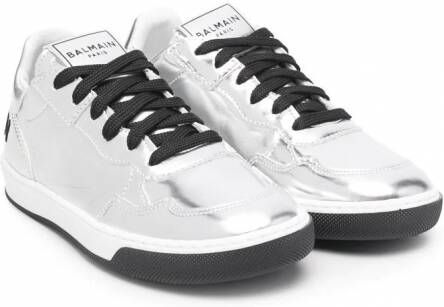 Balmain Kids Low-top sneakers Zilver