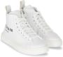 Balmain Kids Sneakers met logoprint Wit - Thumbnail 1