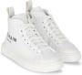 Balmain Leren hoge sneakers White - Thumbnail 1