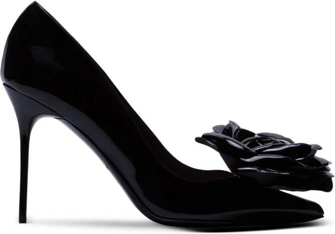 Balmain Leren pumps Zwart