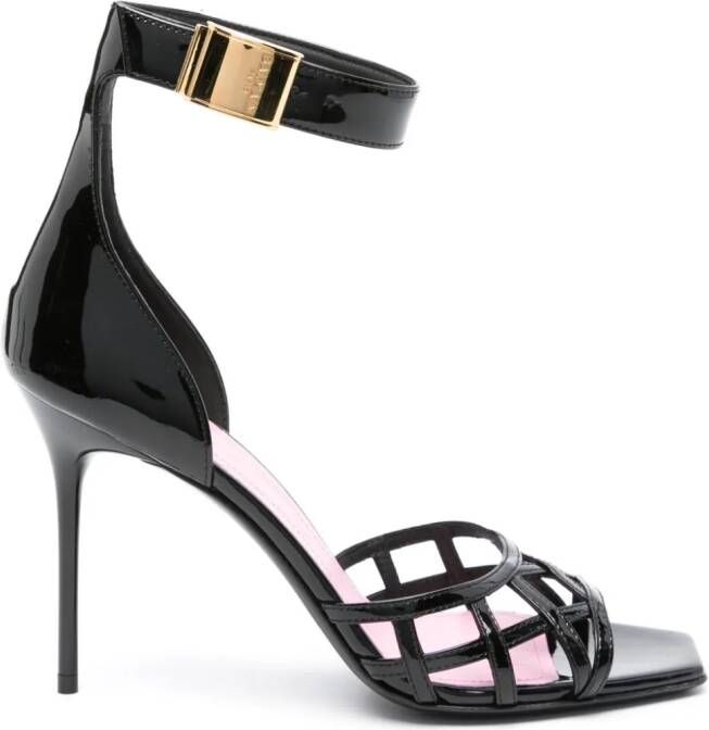 Balmain Uma pumps met lakleer hak Zwart