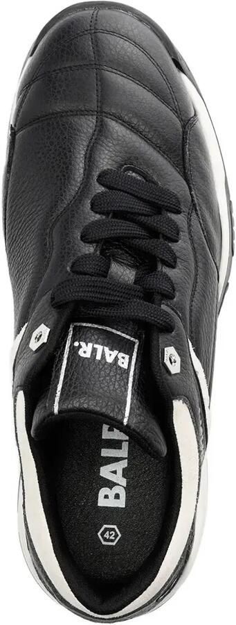 BALR. Chunky Football leren sneakers met vlakken Zwart - Foto 4