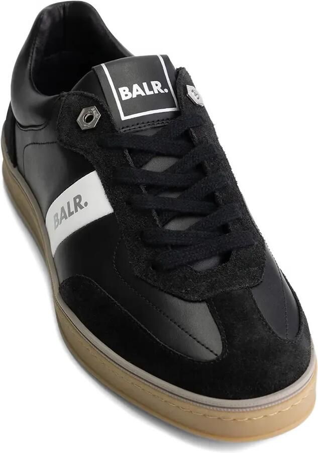 BALR. London Classic sneakers met suède vlak Zwart - Foto 2