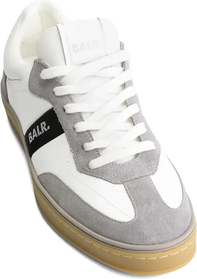 BALR. The Club Urban Cup leren suède sneakers Wit