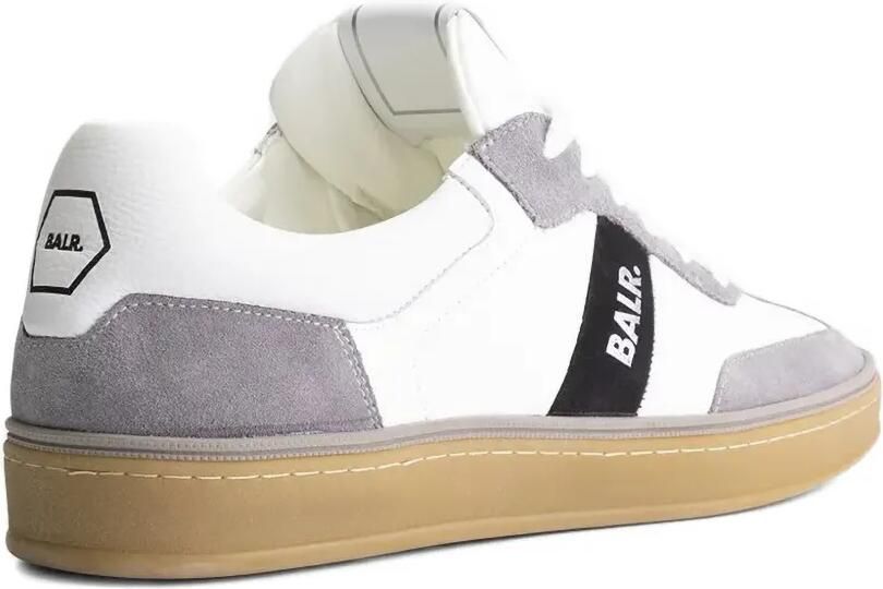 BALR. The Club Urban Cup leren suède sneakers Wit - Foto 2