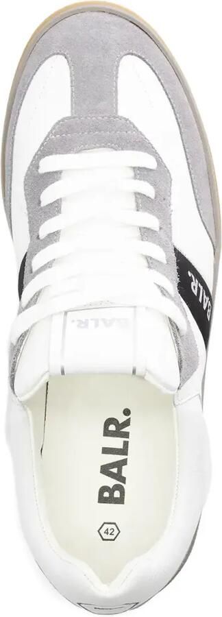 BALR. The Club Urban Cup leren suède sneakers Wit - Foto 3