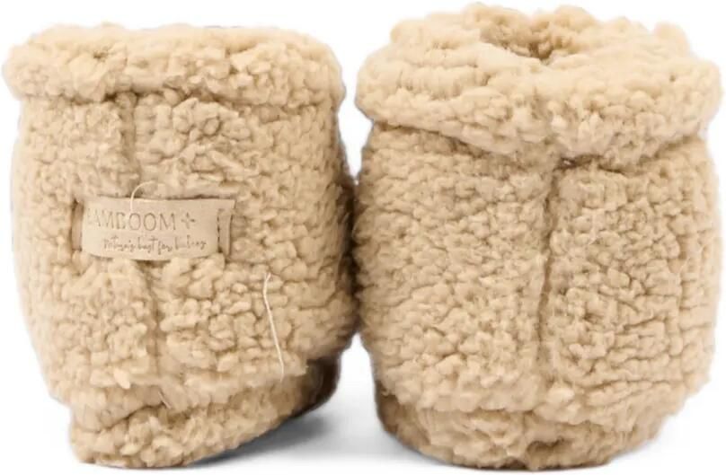 Bamboom Schoenen met fleecetextuur en houtje-touwtjesluiting Beige - Foto 4