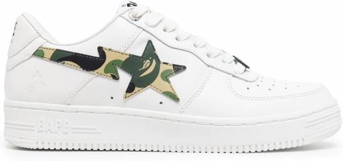A BATHING APE Bape Sta low-top sneakers Wit
