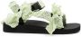 BAPY BY *A BATHING APE Trekky sandalen met kant Zwart - Thumbnail 1