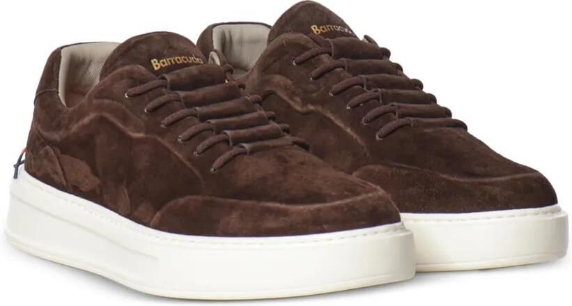 Baracuta Suède sneakers Bruin - Foto 3