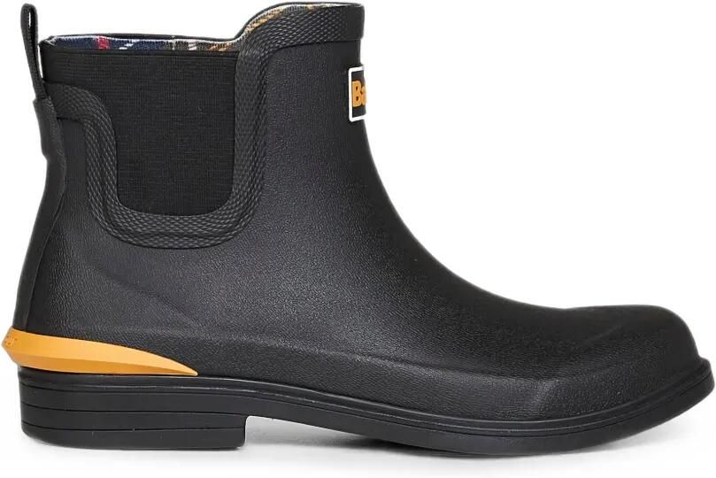 Barbour Abbeyfield enkellaarzen met elastisch vlak Zwart