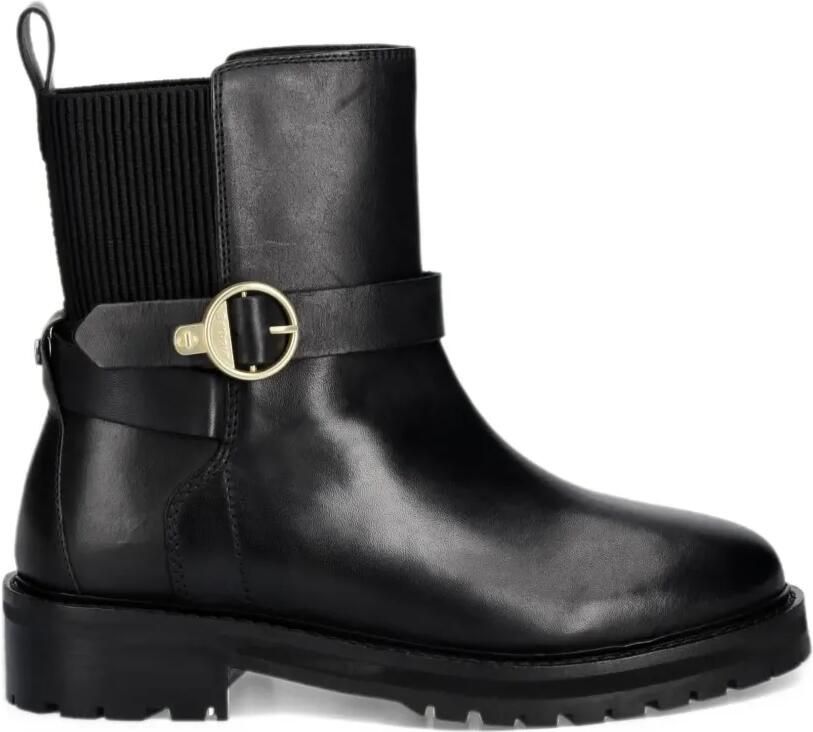 Barbour Alexandra leather ankle boots Zwart