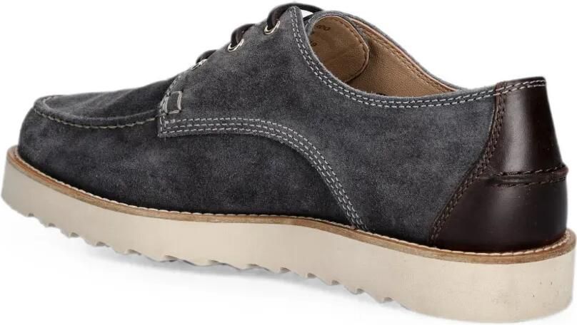 Barbour Aydon suède Derby schoenen met bewerkte neus Grijs - Foto 2