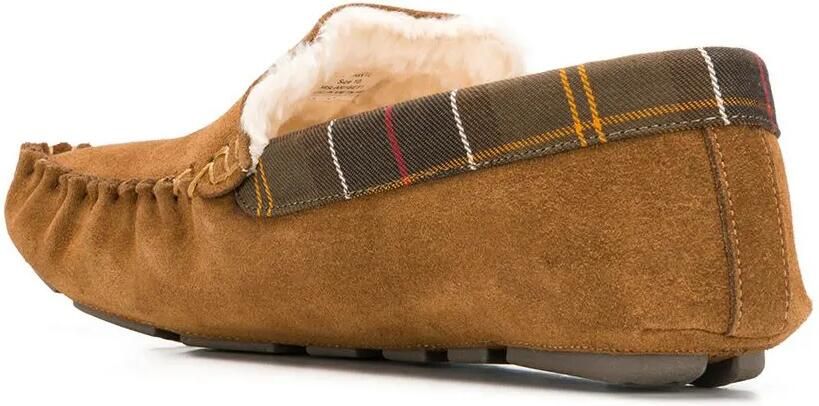 Barbour badslippers gevoerd met imitatie lamswol Beige - Foto 3