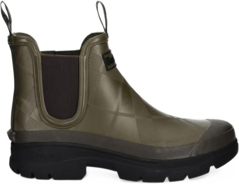 Barbour Breacon Chelsea ankle wellingtons boots Groen