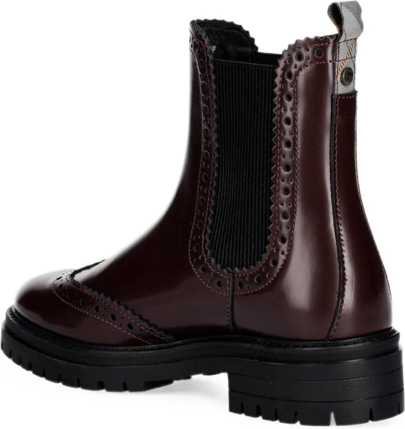 Barbour Chelsea laarzen met brogue detail Rood - Foto 2