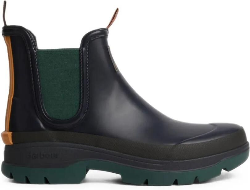 Barbour Chelsea laarzen met logo-patch Blauw