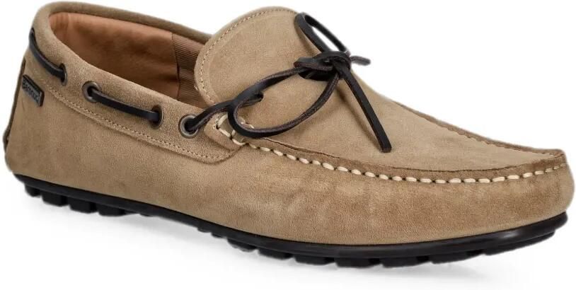 Barbour Courage Driving leren bootschoenen Beige - Foto 2