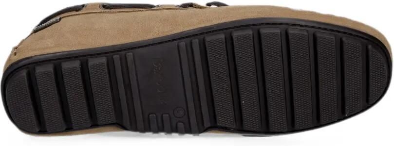Barbour Courage Driving leren bootschoenen Beige - Foto 5