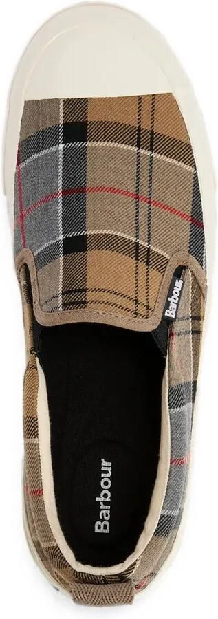 Barbour Cowan slip-on sneakers Bruin - Foto 4