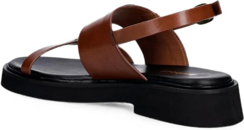Barbour Dakota leren sandalen met gespsluiting Bruin - Foto 3