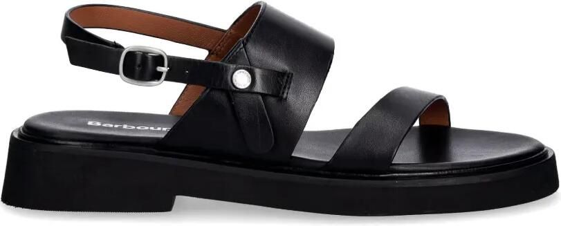 Barbour Dakota sandalen Zwart