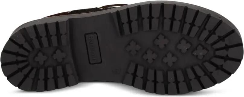 Barbour Darras leren bootschoenen Bruin - Foto 5