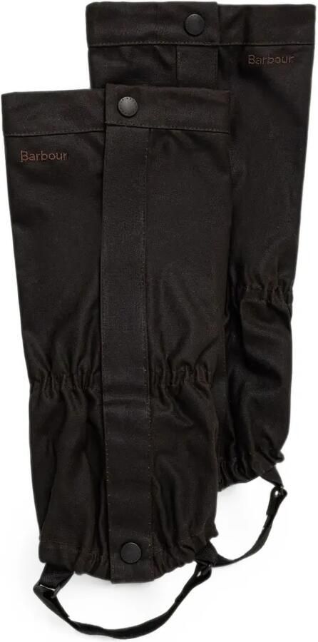 Barbour Sneakers met geborduurd logo en klittenband Bruin