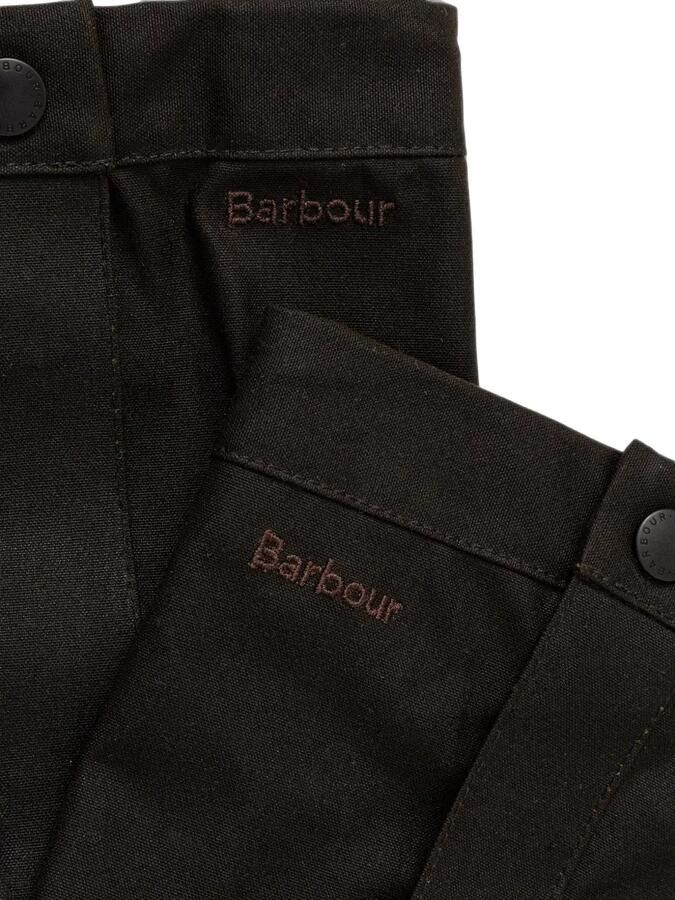 Barbour Sneakers met geborduurd logo en klittenband Bruin - Foto 2
