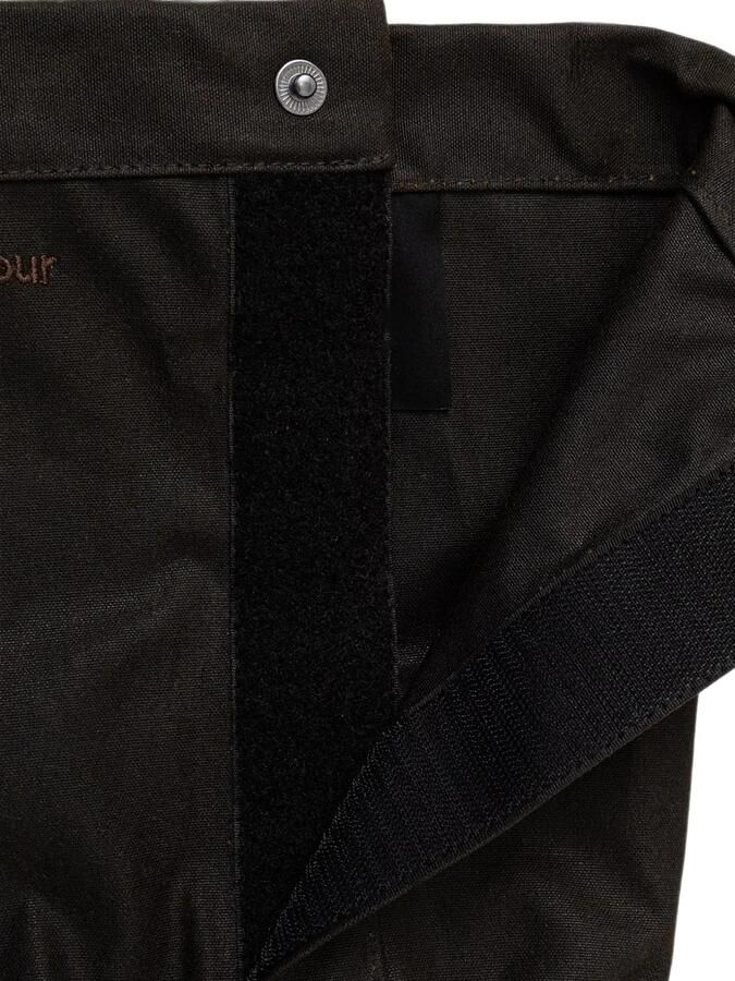 Barbour Sneakers met geborduurd logo en klittenband Bruin - Foto 3