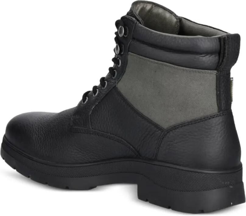 Barbour Eslington leren veterlaarzen met textuur Zwart - Foto 2