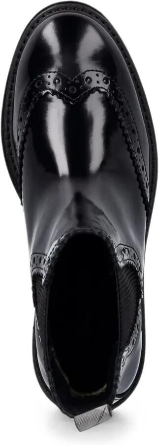 Barbour Fawne Chelsea laarzen met brogue-detail Zwart - Foto 4