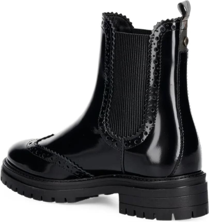 Barbour Fawne Chelsea laarzen met brogue-detail Zwart - Foto 2