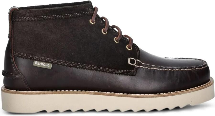 Barbour Hadston Chukka laarzen met logodetail Bruin