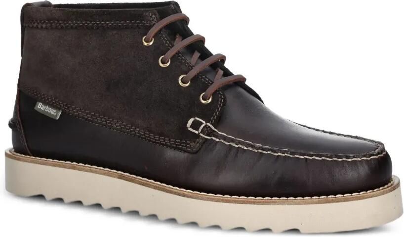 Barbour Hadston Chukka laarzen met logodetail Bruin - Foto 2