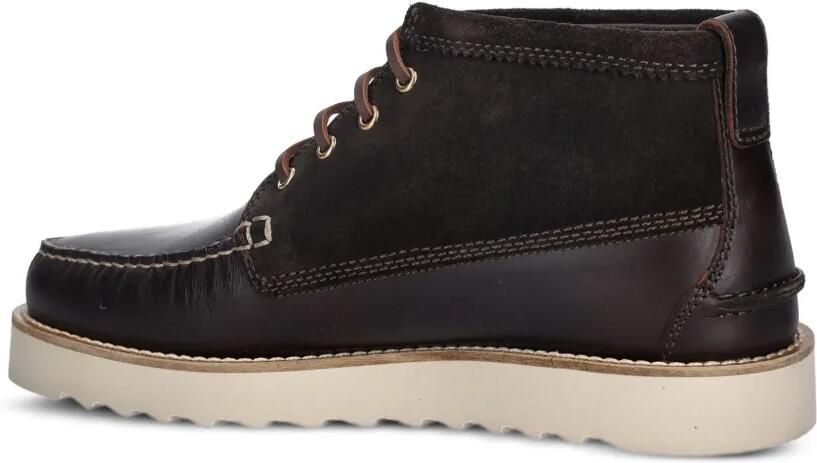 Barbour Hadston Chukka laarzen met logodetail Bruin - Foto 3