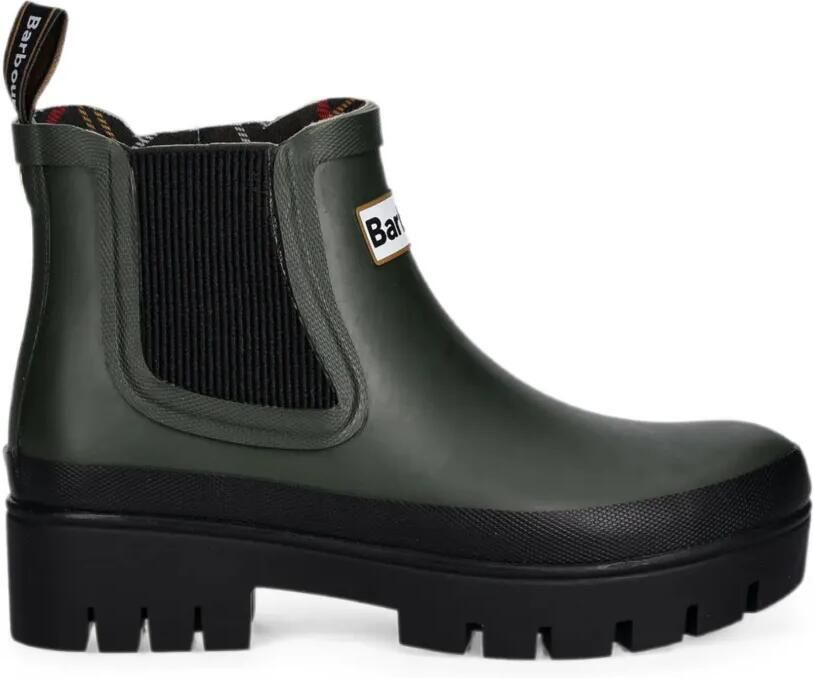 Barbour Halton enkellaarzen Groen