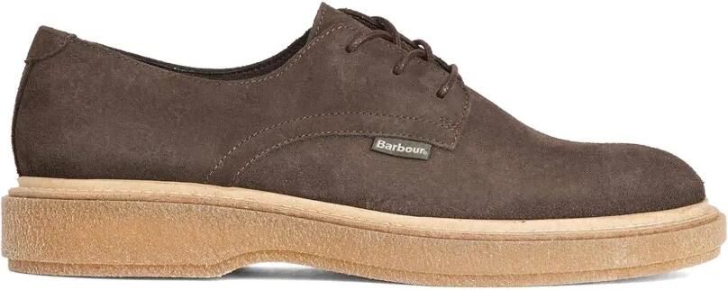 Barbour Harefield suède derby schoenen Bruin