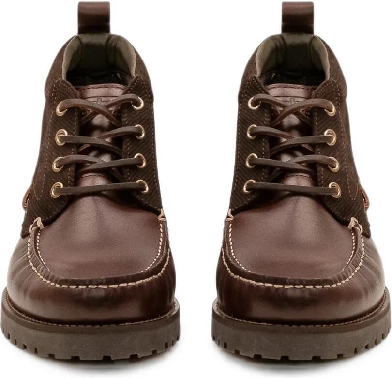 Barbour Harle Chukka laarzen met koord vlakken Bruin - Foto 2