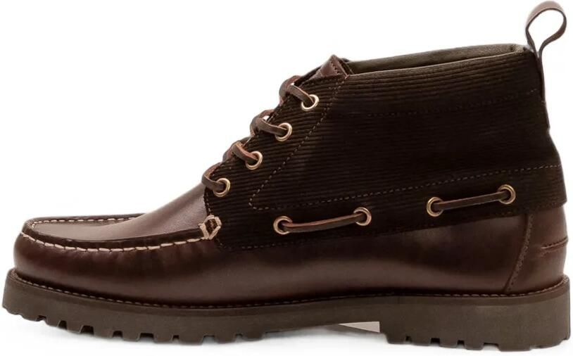 Barbour Harle Chukka laarzen met koord vlakken Bruin - Foto 3