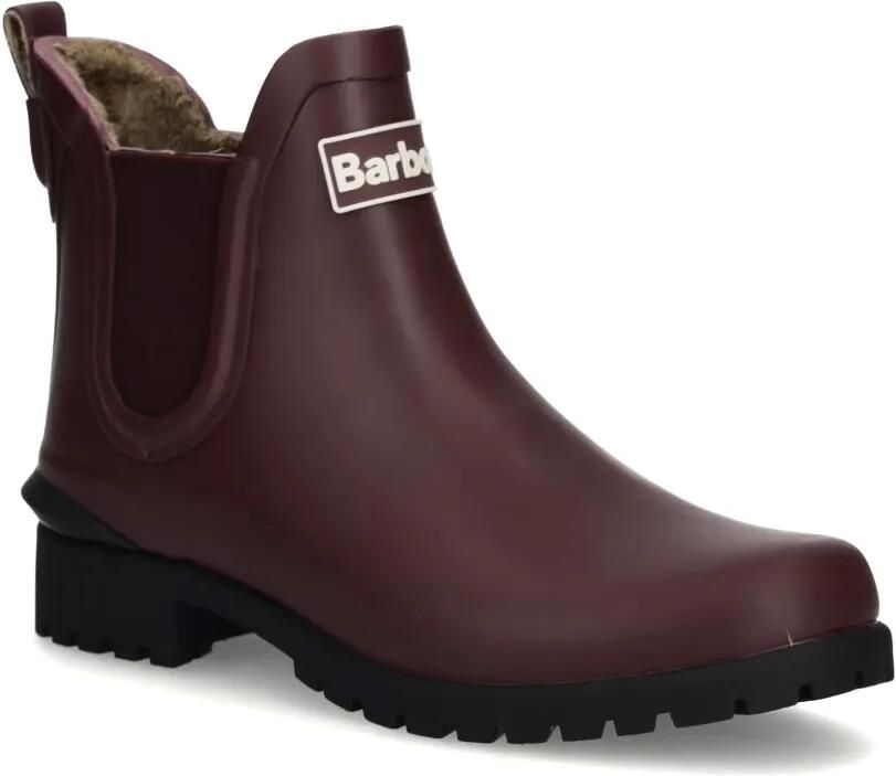 Barbour Kirkton ankle wellingtons Rood