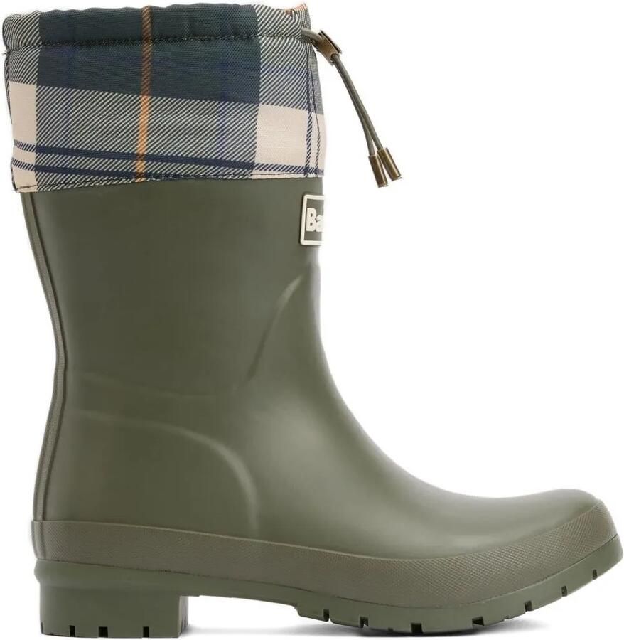 Barbour Laarzen met trekkoord Groen