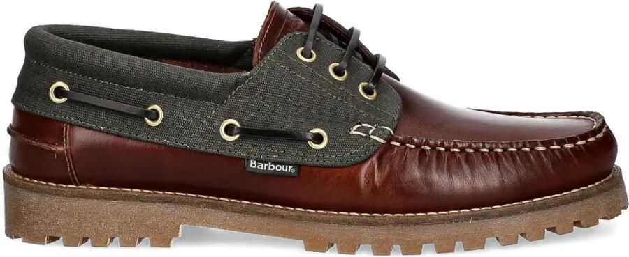 Barbour Leren bootschoenen Bruin