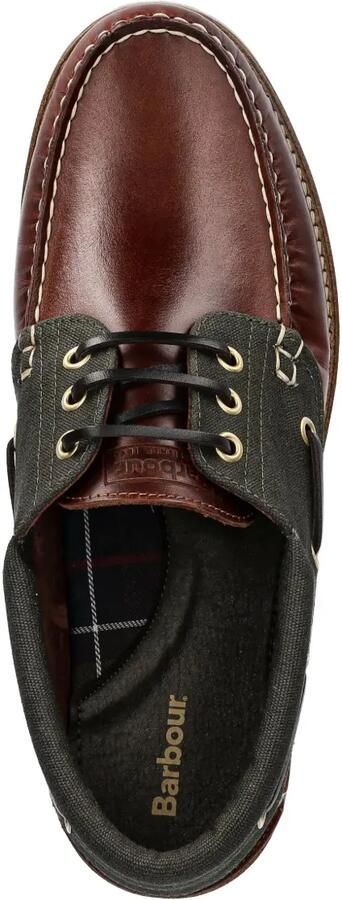 Barbour Leren bootschoenen Bruin - Foto 4