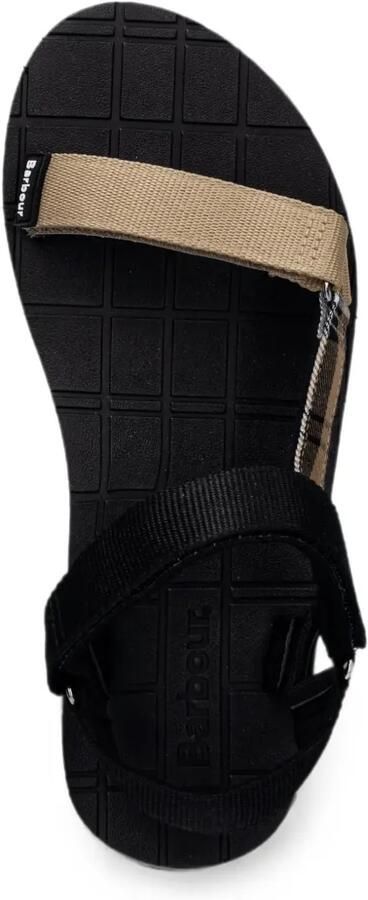 Barbour Mia platte sandalen Zwart - Foto 4