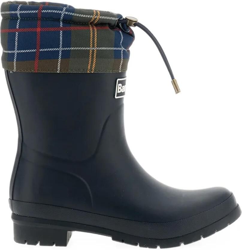 Barbour Mowbray laarzen met tartan-ruit Blauw