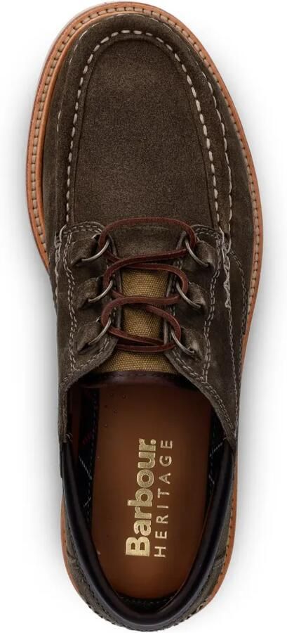Barbour Murtun loafers met contrasterende stiksels Grijs - Foto 3