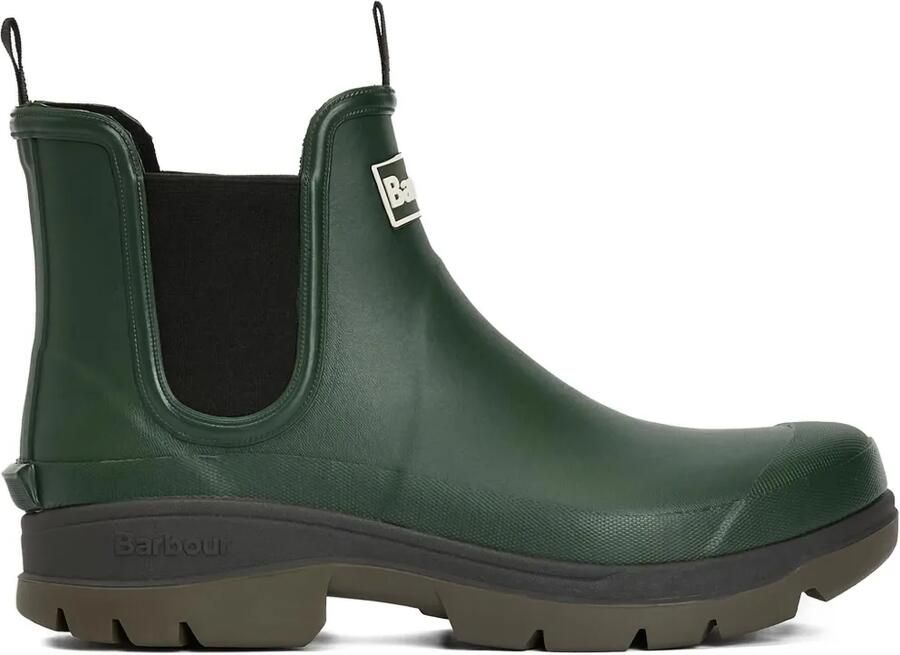 Barbour Nimbus regenlaarzen met elastisch vlak Groen