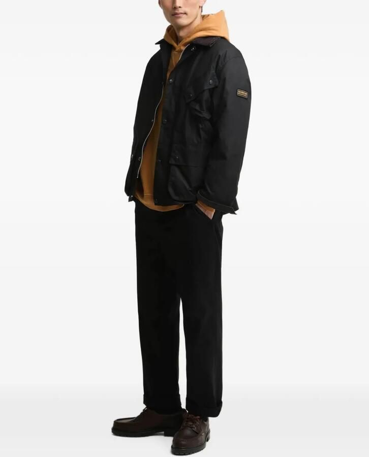 Barbour Paxton bootschoenen met platte neus en chunky zool Bruin - Foto 3